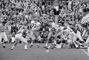 Simpson Prints: O.J. Simpson Scoring a Touchdown