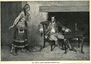 Ojibwa Madien Disclosing Pontiac'S Plan