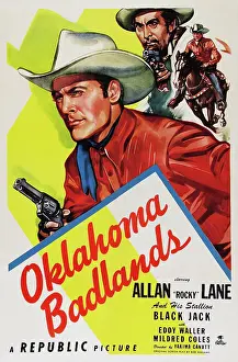 Cowboys Prints: Oklahoma Badlands