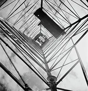 Upward View Prints: Oklahoma Oil