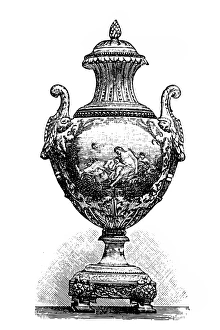 Images Dated 7th October 2016: Old Antique Porcelain Art