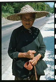 Old Asian Woman