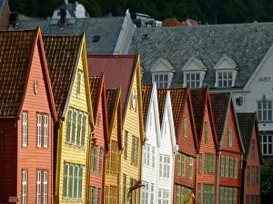 Scandinavian Culture Gallery: the old centre of Bergen