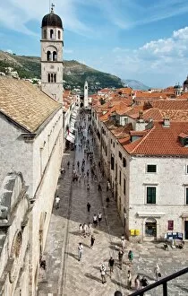 Catholicism Collection: Old city of Dubrovnik, Croatia