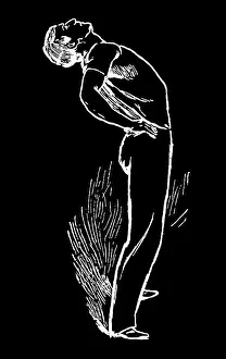 Prints of Antique Illustration, Copyright has expired on this artwork. From my own archives, digitally restored Hygienic Gymnastics Illustration Prints: Old engraved illustration of Hygienic Gymnastics