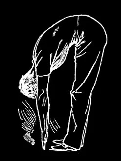 Prints of Antique Illustration, Copyright has expired on this artwork. From my own archives, digitally restored Hygienic Gymnastics Illustration Prints: Old engraved illustration of Hygienic Gymnastics