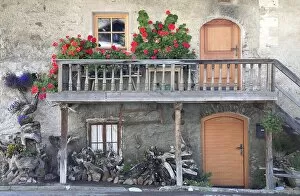 Person Collection: Old farm in Val Senales, South Tyrol, Italy