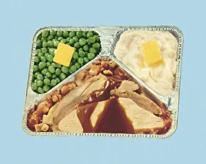 Meal Prints: Old Fashioned TV Dinner