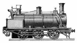 Images Dated 30th March 2013: Old French locomotive