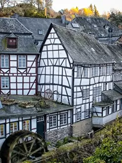 Old Half Timbered German House