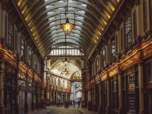 Images Dated 9th March 2014: Old Leadenhall Market, London