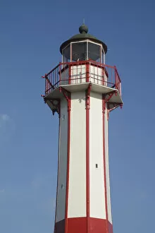 Images Dated 11th September 2014: The old lighthouse, built in 1865, Ystad, Skane, Sweden