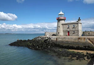 Images Dated 5th June 2014: The old lighthouse of Howth, Howth Head peninsula, Leinster, Ireland