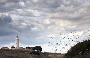 Images Dated 5th December 2012: Old Lighthouse in Paphos, Cyprus
