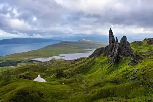 Images Dated 29th August 2015: The old man of storr, Isle of skye