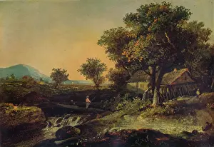Huty 21313 Prints: An Old Mill, c1840
