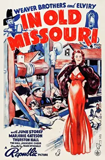 Cowboys Prints: In Old Missouri
