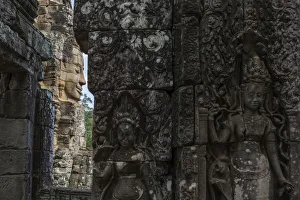 Angkor, South-East Asia Gallery: Old patterns in Bayon temple