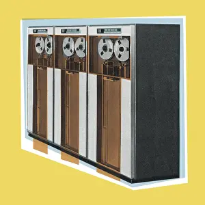 Data Prints: Old Recording Machines