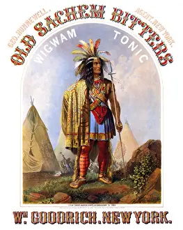 Chief Prints: Old Sachem Bitters