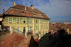 No One Collection: Old Saxon house in need of renovation in the old town of Sibiu, Romania