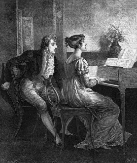 Keyboard Instrument Prints: An Old Song