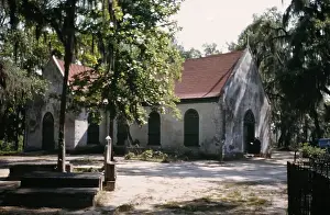 1800s Prints: Old Southern Church