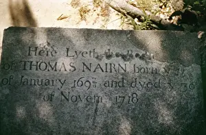 Antebellum Prints: Old Southern Grave Stone