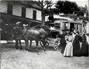 Stagecoach Prints: Old Time Coaching Party