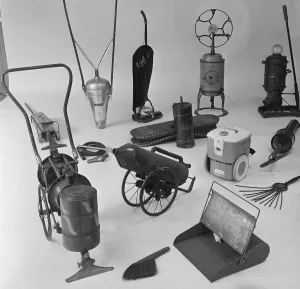 Household Appliance Prints: Old Vacuum Cleaners from Museum