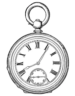 Images Dated 27th September 2018: OLD WATCH 1884 (XXXL)
