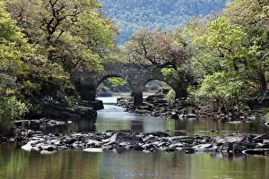 Natural Preserve Gallery: Old Weir Bridge, Meeting of the Waters, Killarney National Park, County Kerry, Ireland