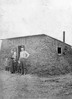 Westward Prints: Old West Homestead Portrait