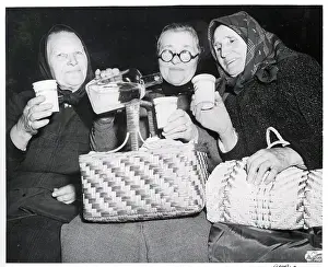 Toast Prints: Old Women Having A Parting Drink