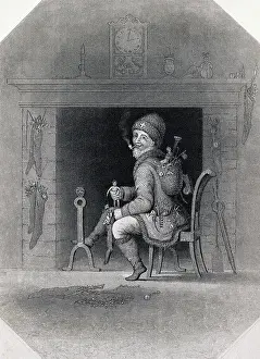 Reproduction Prints: Oldest Known Depcition of Santa Claus