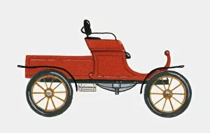 Images Dated 8th January 2010: Oldsmobile, the first mass-produced car in 1901