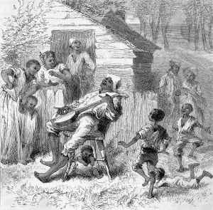 Slave Quarters Prints: In Ole Virginny Illustration
