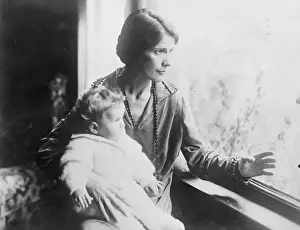 Minneapolis Prints: Olga Milanoff Carrying Her Baby