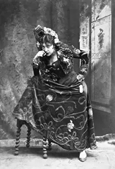 Olga Nethersole In The Role Of Carmen