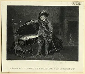 Oliver Cromwell Looks/Charles I'S Casket