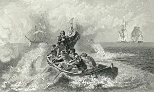 Lake Erie Prints: Oliver Perry/Battle Of Lake Erie 1813