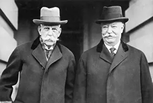 Oliver Wendell Holes with William Taft
