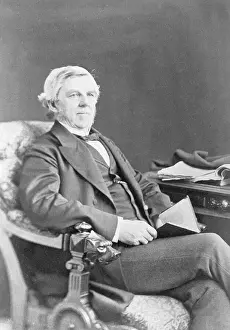 Oliver Wendell Holmes at His Desk