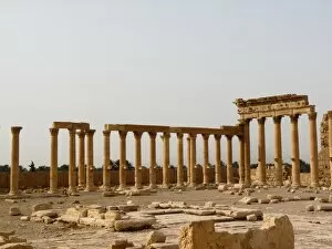 Images Dated 25th October 2008: Olonnades of the Temple of Bel