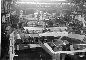 Biplane Collection: Olympia Aero Show