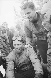 Comforting Prints: Olympic Bobsledders Eugenio Monti and Victor Emery at the 1964 Winter Games