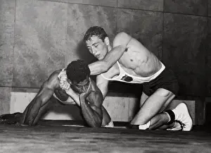 Olympic Free-style Wrestling Match