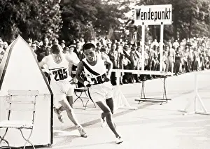 Marathon Prints: Olympic Marathoners Finishing Race
