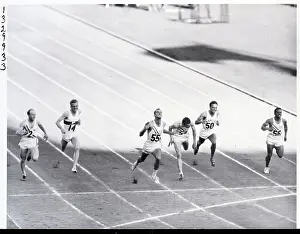Melbourne Prints: Olympic Race In Australia