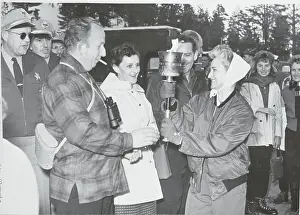 Olympic Spectators Sharing Feel of Olympic Torch